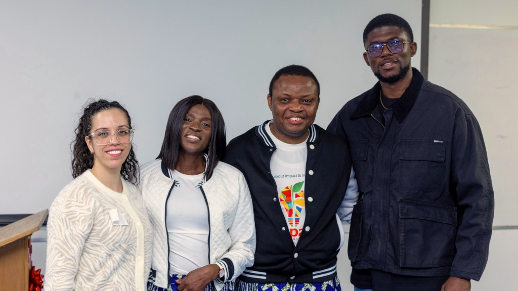 TIA team members smiling together